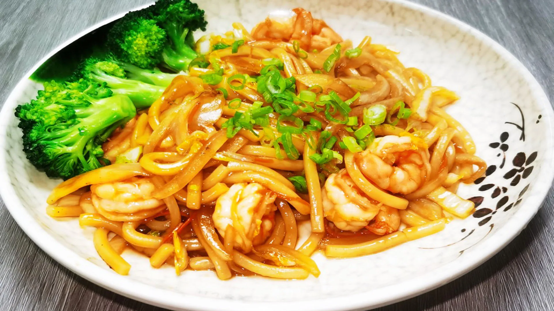 Shrimp Udon at Sapporo Soul Ramen Sushi Japanese Restaurant in Boothwyn